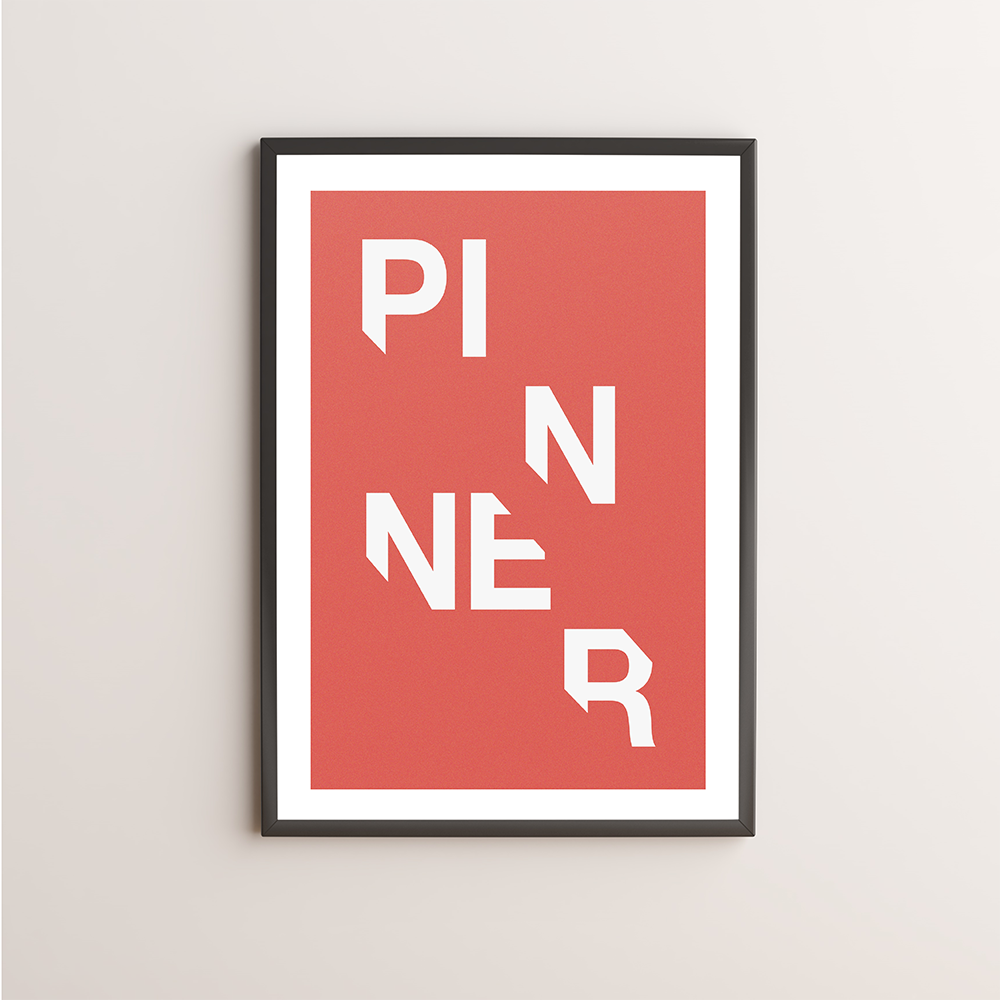 Pinner Typography Giclée Art Print 