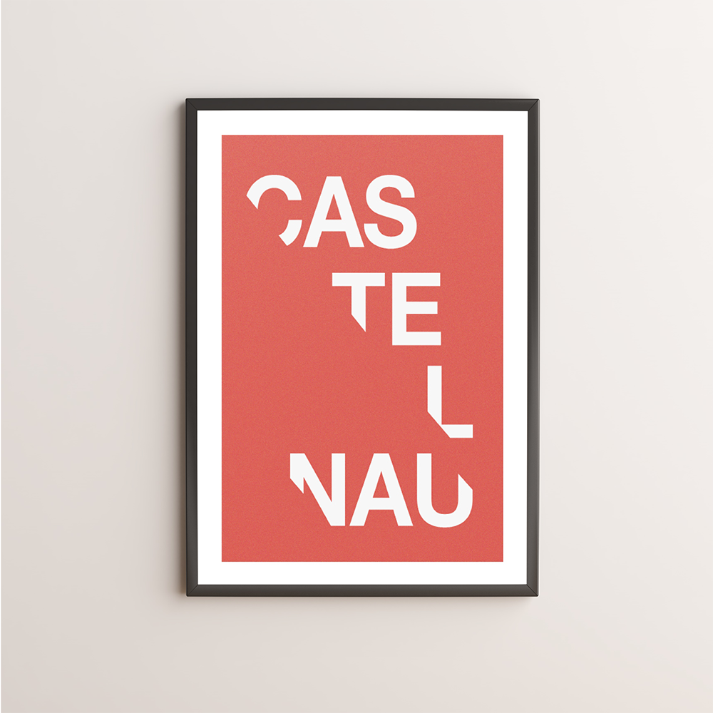 Castelnau Typography Giclée Art Print