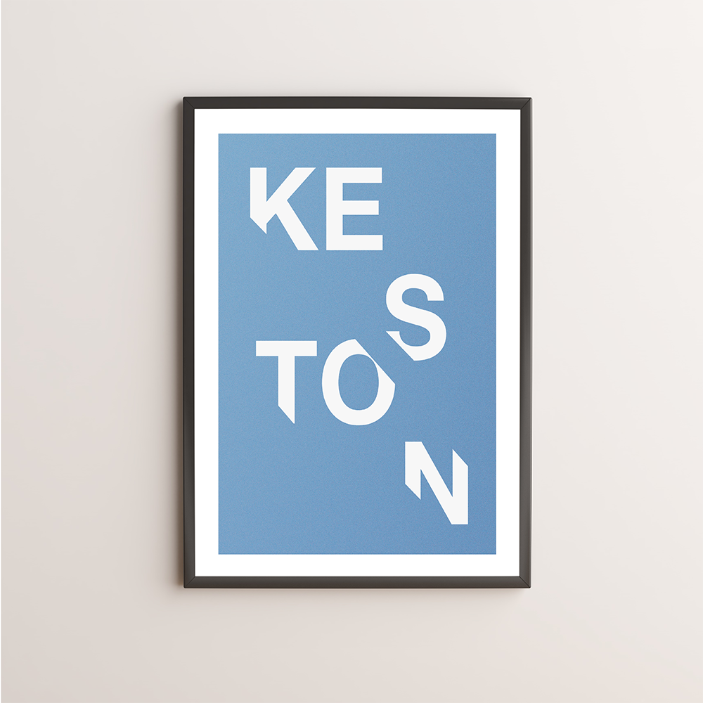 Keston Typography Giclée Art Print