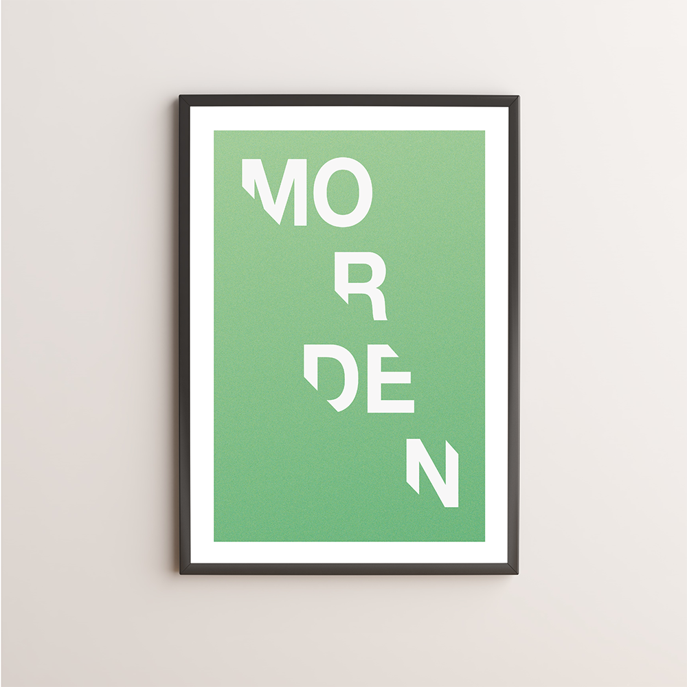 Morden Typography Giclée Art Print