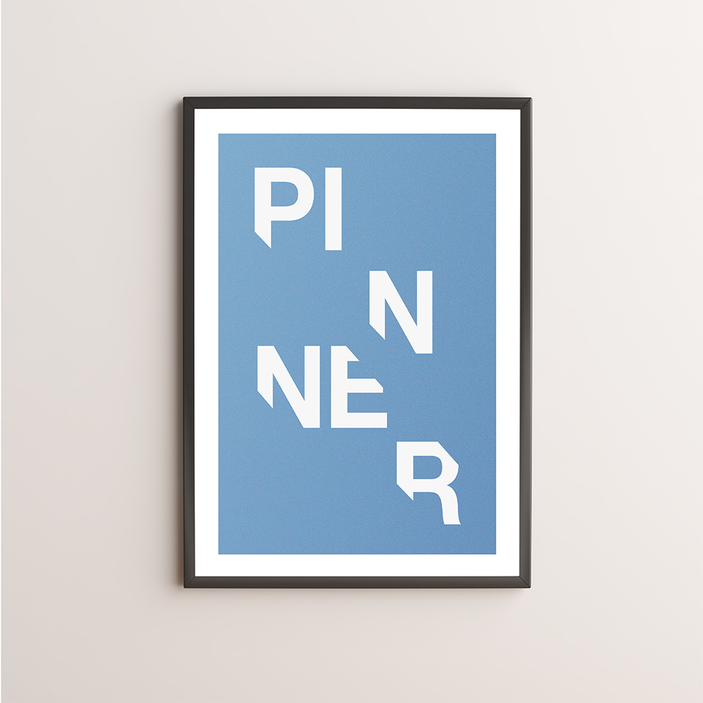 Pinner Typography Giclée Art Print 