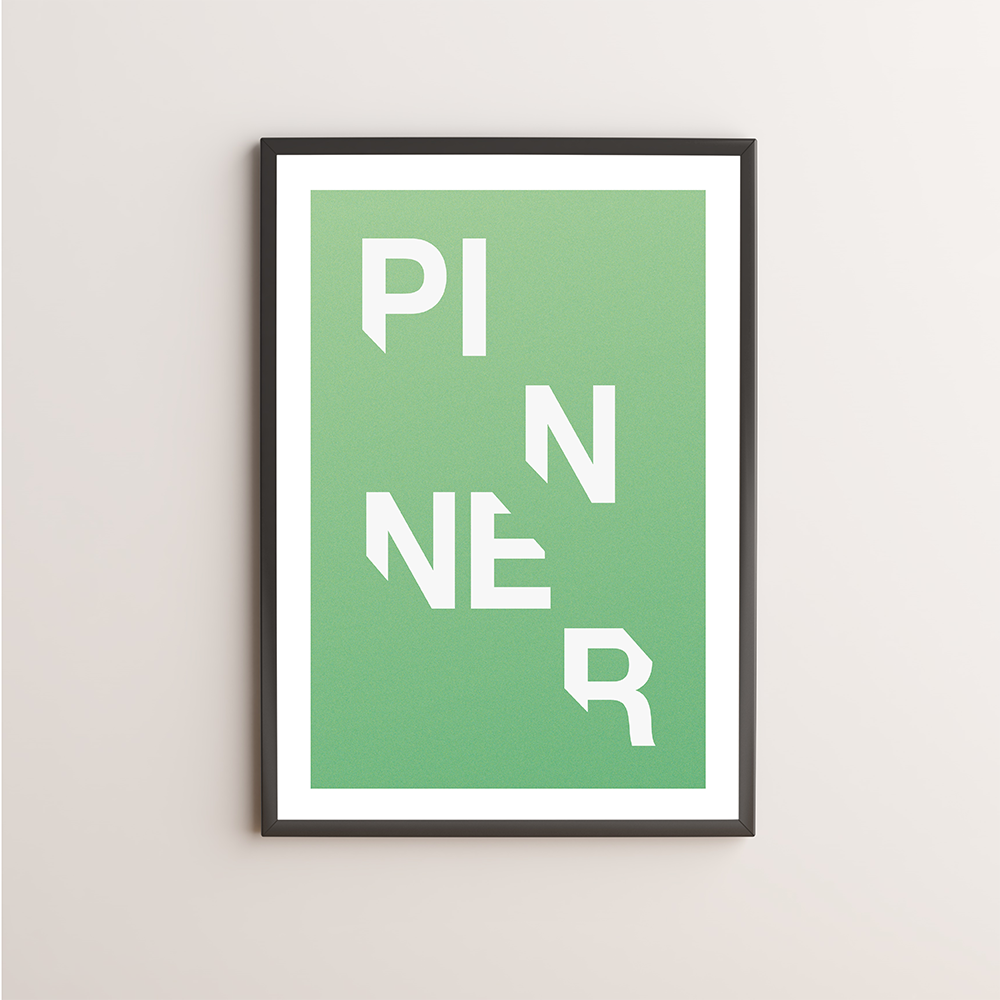 Pinner Typography Giclée Art Print 