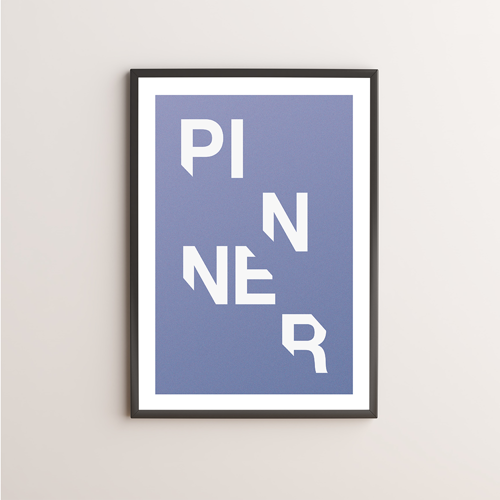 Pinner Typography Giclée Art Print 