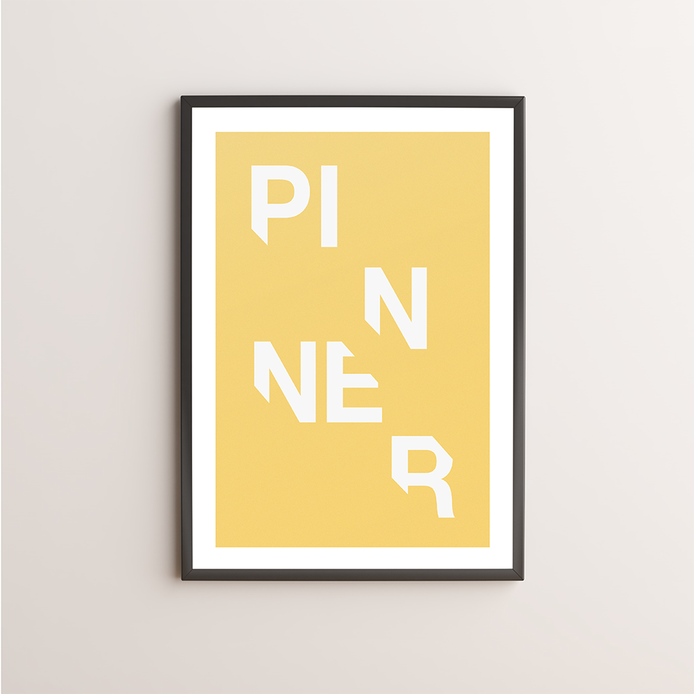 Pinner Typography Giclée Art Print 